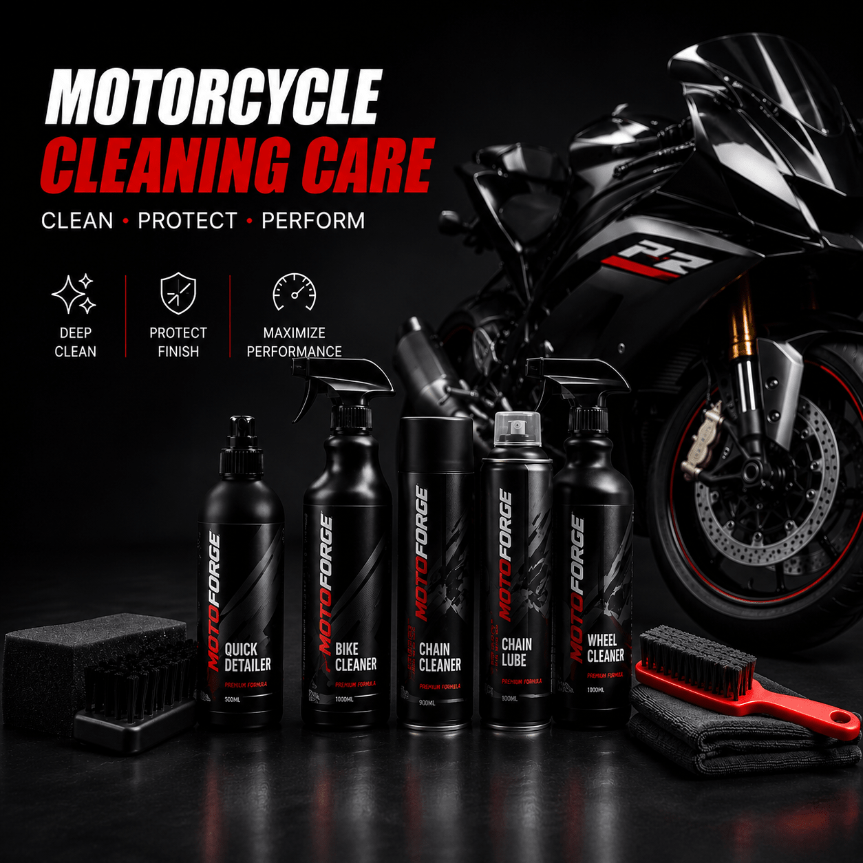 Motorcycle Cleaning & Care - MotoForge
