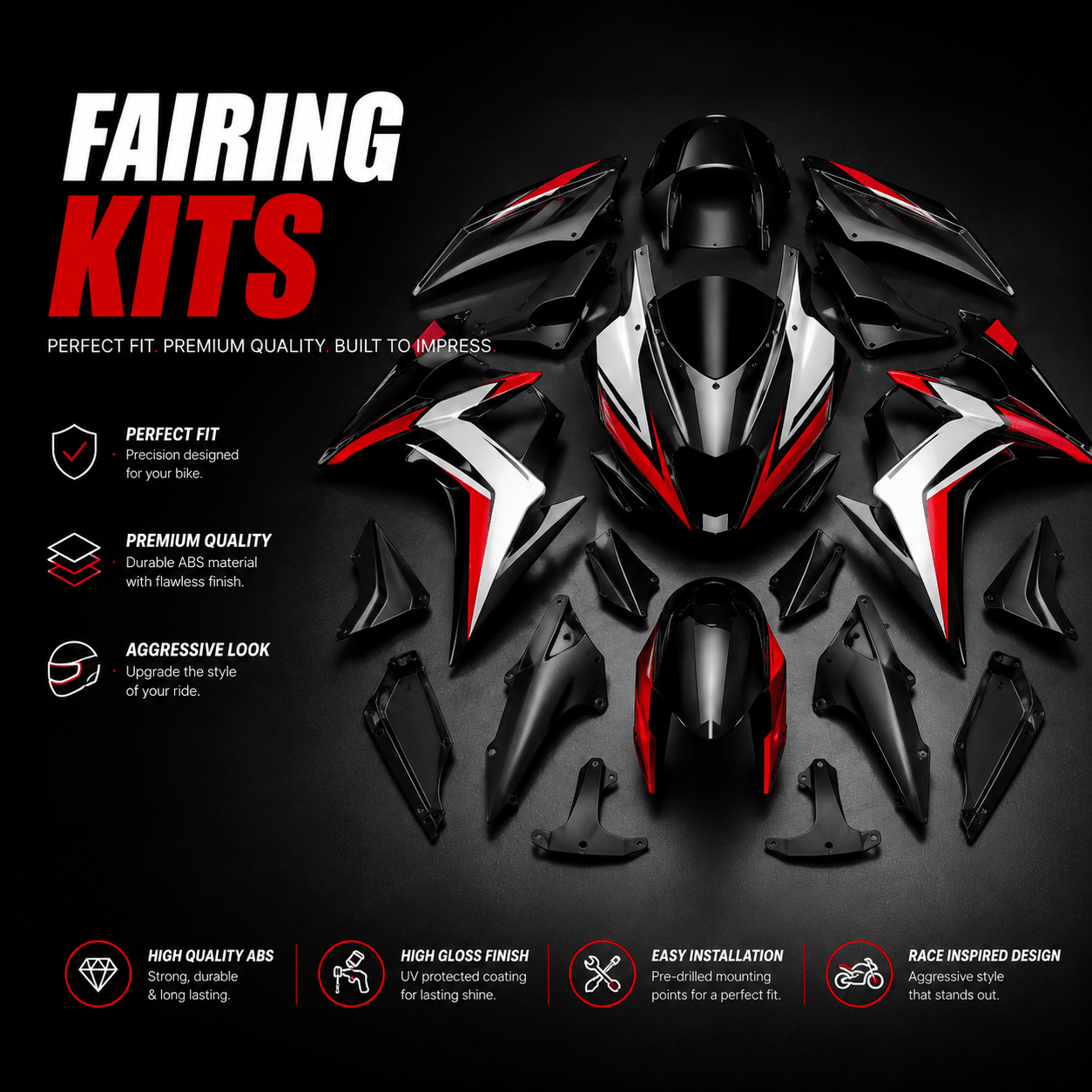 Performance Fairing Kits - MotoForge